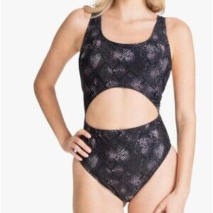 RACHEL Rachel Roy Cut Out One Piece Swimsuit Size S New With Tag Multi color